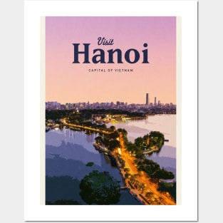 Visit Hanoi Posters and Art